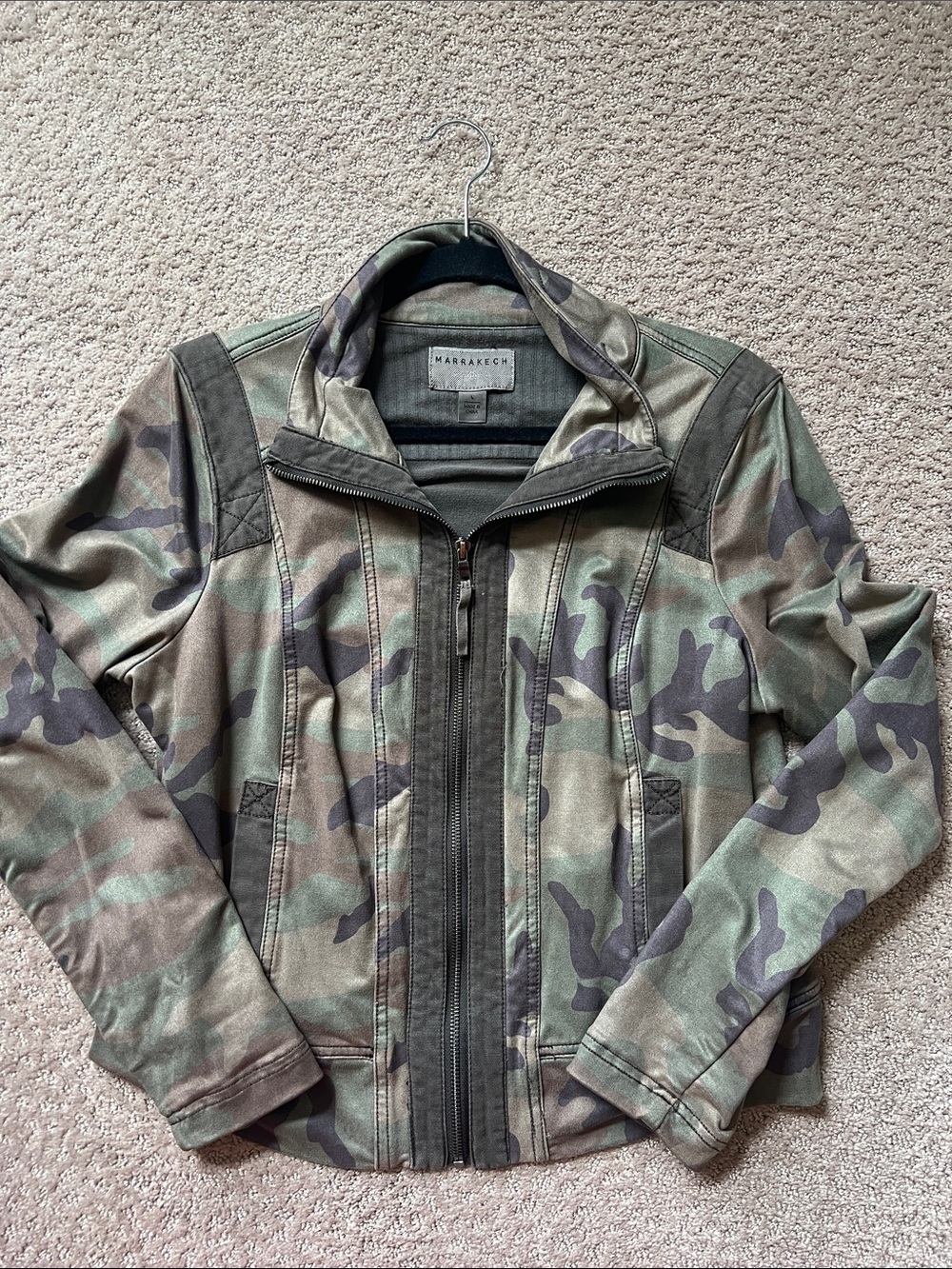 Marrakech Camo Utility Jacket
